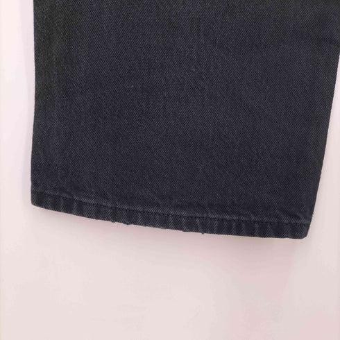リーバイス Levis 501 ボタン裏092刻印 ユーロリーバイス 後染め ブラック デニムパンツ メンズ W32/L32