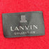 ランバンコレクション LANVIN COLLECTION バーガンディー マフラー レディース