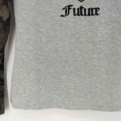 DISPARK クロスロゴ L/S ラグランTシャツ レディース FREE