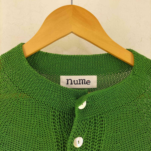 nume 丸首 コットン カーディガン domestic レディース FREE