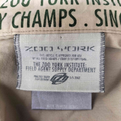 ズーヨーク ZOO YORK 90-00S スナップボタン カモフラージュシャツ メンズ import:M