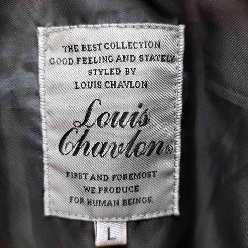 Louis Chavlon Y2K ダークウェア スタンドカラージップアップジャケット メンズ JPN:L