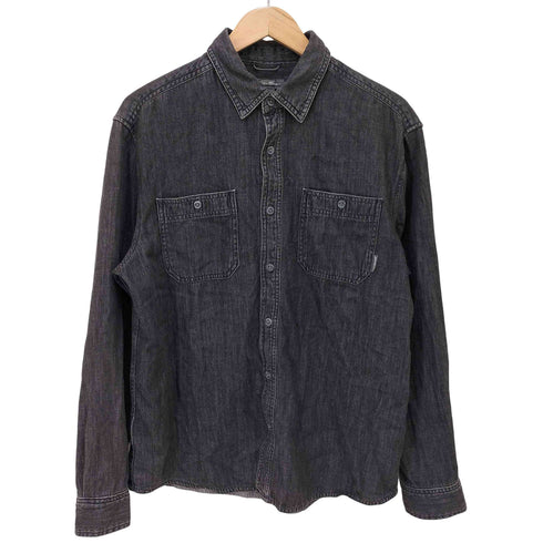 エディーバウアー Eddie Bauer デニムワークシャツ メンズ import:M