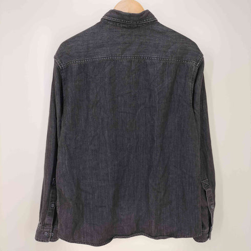 エディーバウアー Eddie Bauer デニムワークシャツ メンズ import:M
