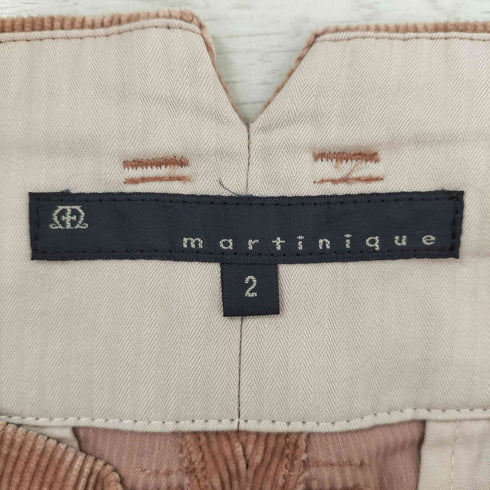 マルティニーク martinique 2タック コーデュロイワイドパンツ レディース JPN:2
