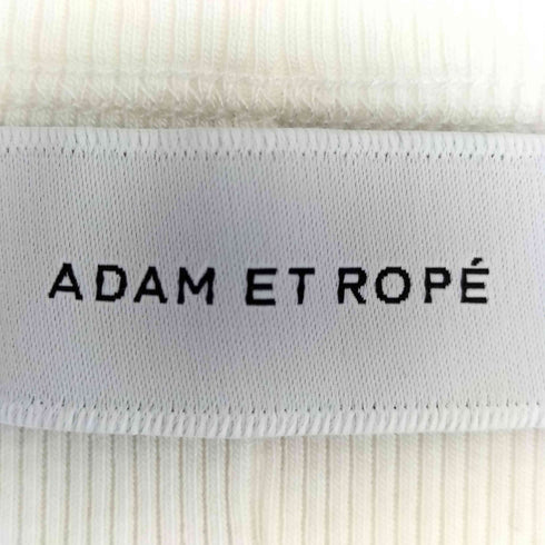 アダムエロペ Adam et Rope 25ss カフス付きリブプルオーバー レディース FREE