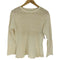 ワイズ Ys 80S 初期タグ クルーネック L/S メッシュ トップ シャツ レディース