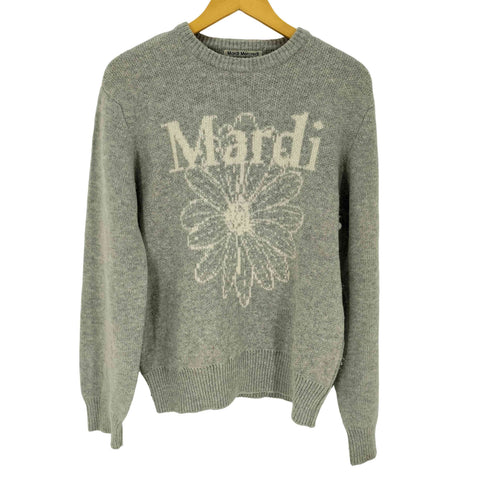 マルディメクルディ Mardi Mercredi ロゴ カシミヤ混 ニットセーター レディース ONE SIZE
