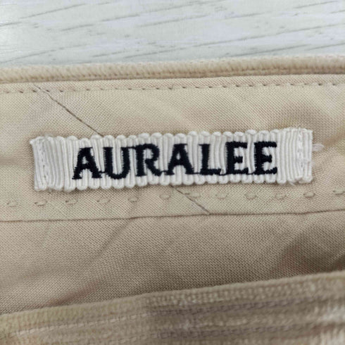 オーラリー AURALEE 2タック ワイドコーデュロイパンツ レディース JPN:1