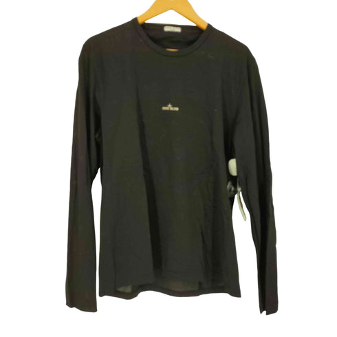 ストーンアイランド STONE ISLAND 00S 07SS ポールハーヴェイ期 フロントロゴ メッシュ L/S カットソー メンズ import:L