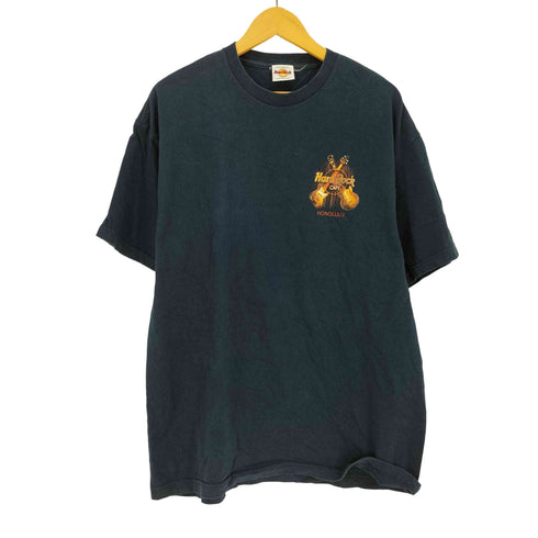 ハードロックカフェ Hard Rock Cafe 00S HONOLULU 両面プリント Tシャツ メンズ