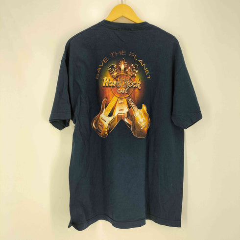 ハードロックカフェ Hard Rock Cafe 00S HONOLULU 両面プリント Tシャツ メンズ