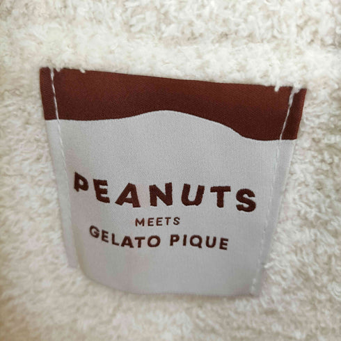 ジェラートピケ gelato pique キャラクター プリント パネルジャガードショールカーディガン レディース ONE SIZE
