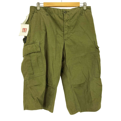 ユーエスアーミー U.S. ARMY 60s 1969年会計 ROUSERS MAN'S COTTON WIND RESISTANT RIP STOP POPLIN OG 107 4TH ジャングルファティーグ ショーツ メンズ LARGE SHORT