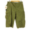 ユーエスアーミー U.S. ARMY 60s 1969年会計 ROUSERS MAN'S COTTON WIND RESISTANT RIP STOP POPLIN OG 107 4TH ジャングルファティーグ ショーツ メンズ LARGE SHORT