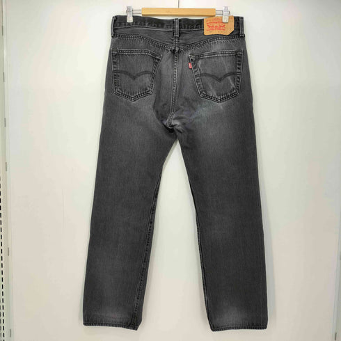 リーバイス Levis エジプト製 501 後染め ブラック デニムパンツ メンズ W34 L32