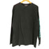 BLACK LONG SLEEVE TEE SHIRT SYNC MEDICOMTOY メンズ