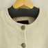 ザラ ZARA ノーカラージャケット 金ボタン レディース import:L