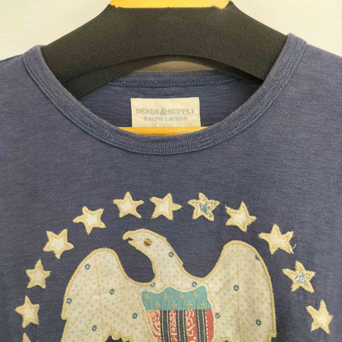 デニムアンドサプライラルフローレン DENIM&SUPPLY RALPH LAUREN 鳥デザイン クルーネックTシャツ メンズ JPN:M