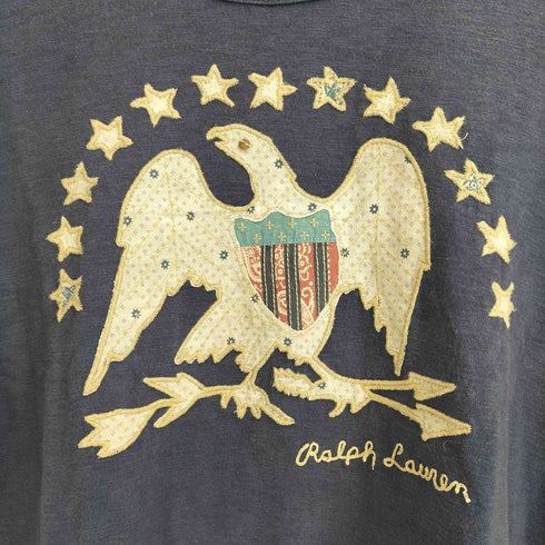 デニムアンドサプライラルフローレン DENIM&SUPPLY RALPH LAUREN 鳥デザイン クルーネックTシャツ メンズ JPN:M
