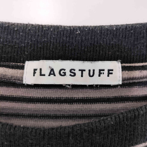 フラグスタフ F-LAGSTUF-F STRIPE Tee ストライプ Tシャツ メンズ JPN:XL