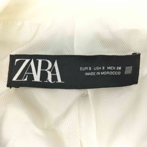 ザラ ZARA CROPPED CHECKED BLAZER レディース JPN:S