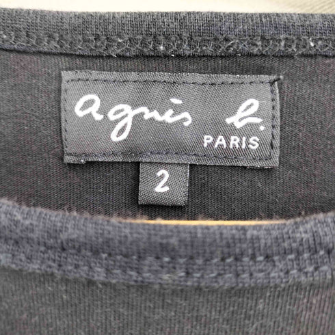 アニエスベー agnes b. OGロゴTシャツ レディース JPN:2