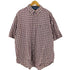 トミーヒルフィガー TOMMY HILFIGER 90s コットン レギュラーカラーS/S BDシャツ メンズ import:XL