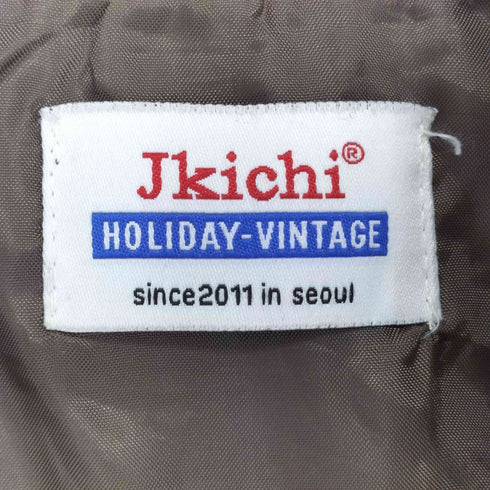jkichi スウェードライク バーシティジャケット メンズ