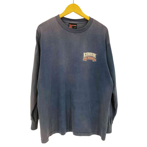 HOLOUBEK 90S USA製 両面プリント L/S Tシャツ シングルステッチ メンズ import:L