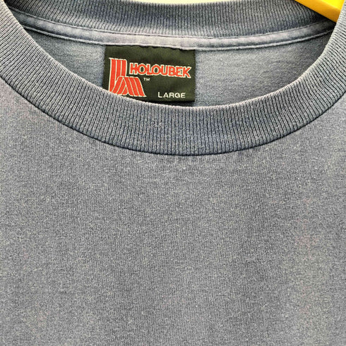 HOLOUBEK 90S USA製 両面プリント L/S Tシャツ シングルステッチ メンズ import:L