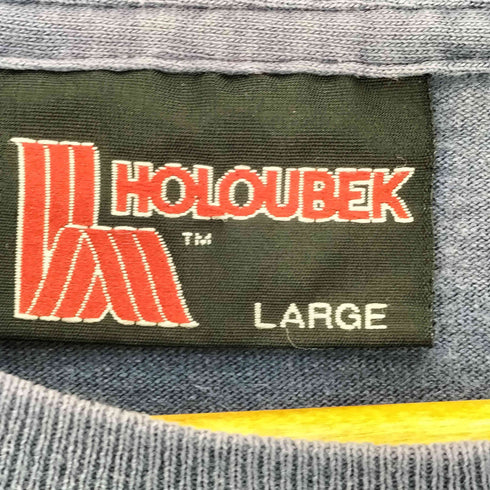 HOLOUBEK 90S USA製 両面プリント L/S Tシャツ シングルステッチ メンズ import:L