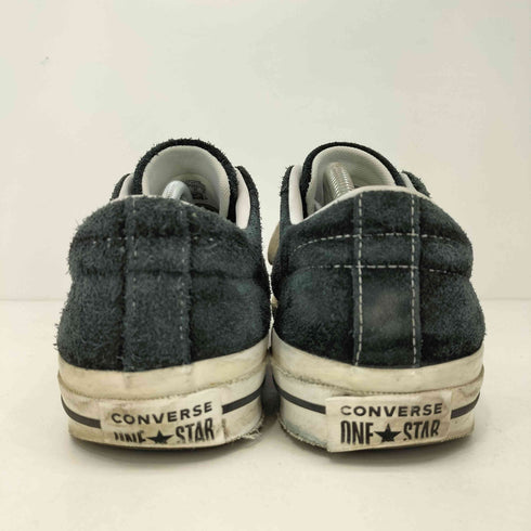 コンバース CONVERSE ONE STAR PREMIUM SUEDE BLACK LOW CUT メンズ JPN:28