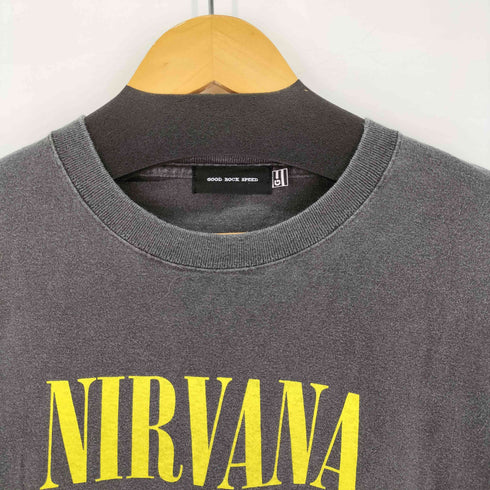 GOD ROCK SPEED バンドプリント クルーネック Tシャツ メンズ FREE