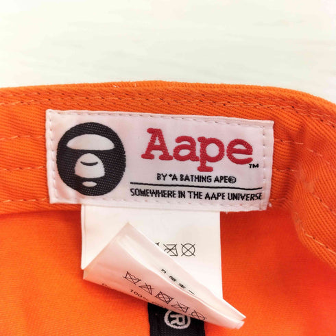 アベイシングエイプ A BATHING APE AAPE ロゴ キャップ メンズ 55-58