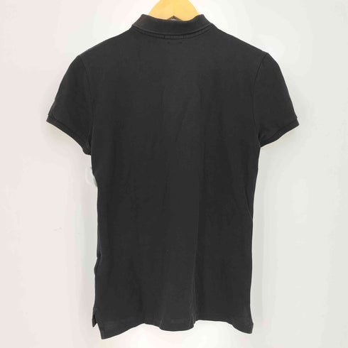ポロラルフローレン POLO RALPH LAUREN 現行タグ SLIM FIT ポニー刺繍 5B 半袖ポロシャツ レディース import:M