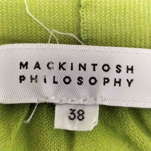 マッキントッシュフィロソフィー MACKINTOSH PHILOSOPHY Vネック 7分袖 カーディガン レディース JPN:38