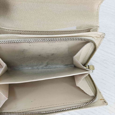 ルイヴィトン LOUIS VUITTON ダミエ アズール二つ折り財布 レディース
