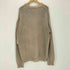 ザラ ZARA ダメージ加工 ラウンドネック ニット セーター メンズ import:XL