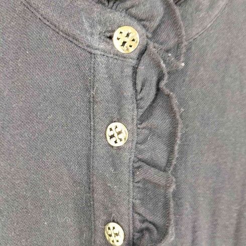 トリーバーチ TORY BURCH フリルポロシャツ レディース S
