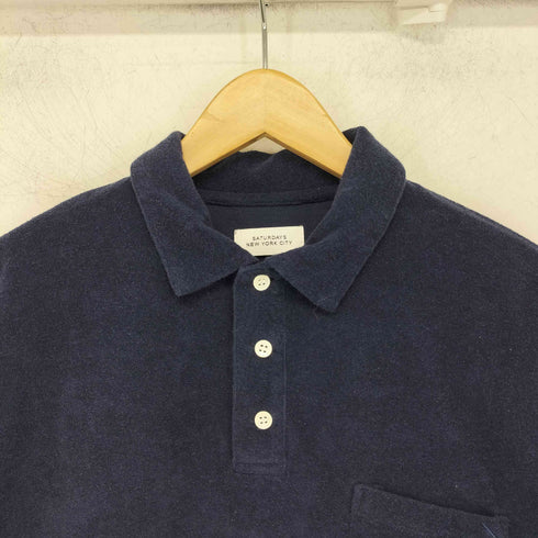 サタデーズニューヨークシティ Saturdays NYC Jake Pile SS Polo メンズ JPN:S