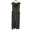 ザラ ZARA フェイクレザーロングワンピース レディース import:M