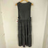 ザラ ZARA フェイクレザーロングワンピース レディース import:M