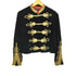 ザラ ZARA ベロアナポレオンジャケット レディース import:S