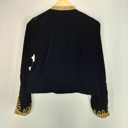 ザラ ZARA ベロアナポレオンジャケット レディース import:S