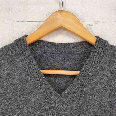 マンシングウェア Munsingwear ワンポイント刺繍 ウール Vネック ニットベスト レディース R7