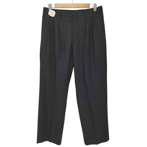 サタデーズニューヨークシティ Saturdays NYC WOOL SAXONY 2TUCK SLACKSスラックスパンツ メンズ JPN:L