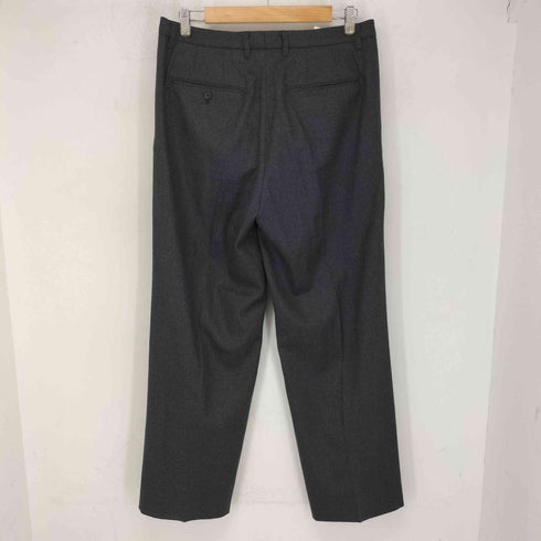 サタデーズニューヨークシティ Saturdays NYC WOOL SAXONY 2TUCK SLACKSスラックスパンツ メンズ JPN:L