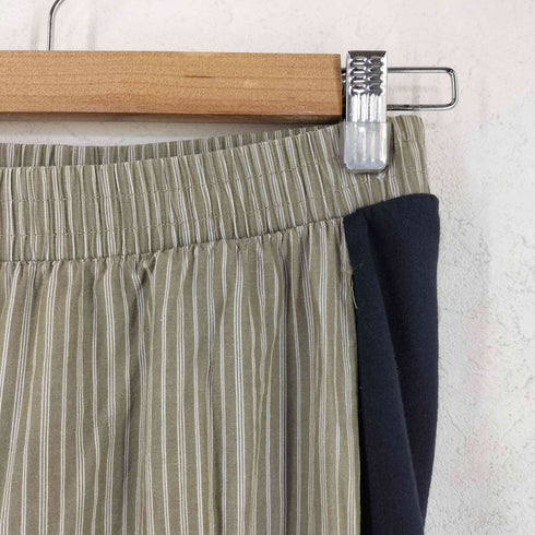 ザラ ZARA ストライプ切替 スウェットパンツ レディース S