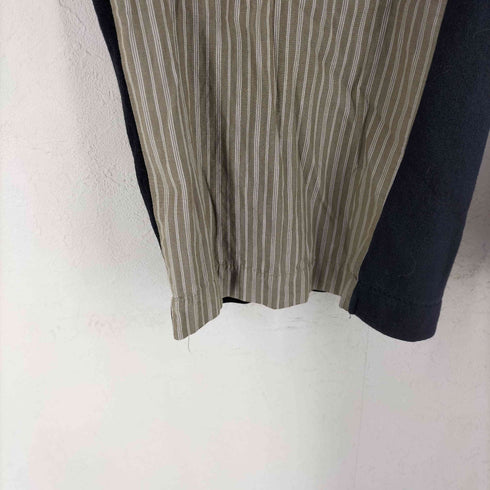 ザラ ZARA ストライプ切替 スウェットパンツ レディース S